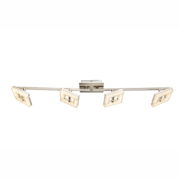Lustra EMMA LP-43881-5, 4 x LED, 4W, 280lm, 3000K, 230V, Nichel Mat Lustra EMMA LP-43881-5, 4 x LED, 4W, 280lm, 3000K, 230V, Nichel Mat