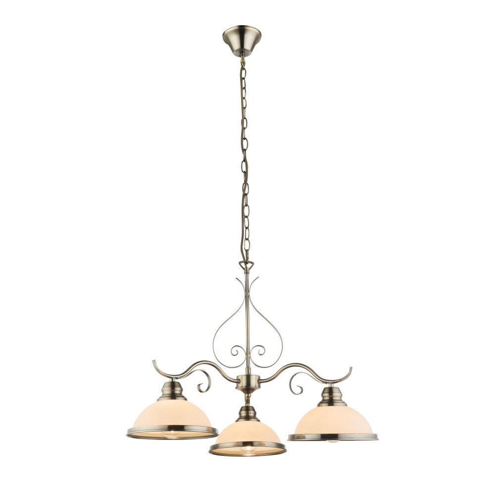 Lustra SASSARI LP-3093-6, 3 x E27, 60W, 230V, Alb mat