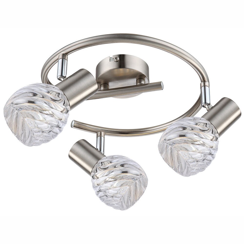 Lustra BORONIA LP-45655-6O, 3 x E14, 40W, 230V, Nichel Mat