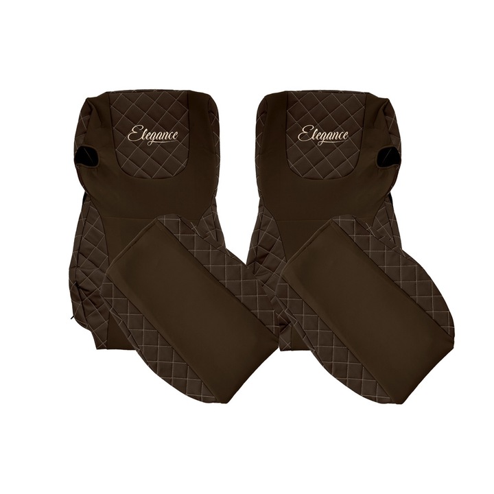 Set huse scaun DAF XF105 Euro 6 maro productie 2013-2017