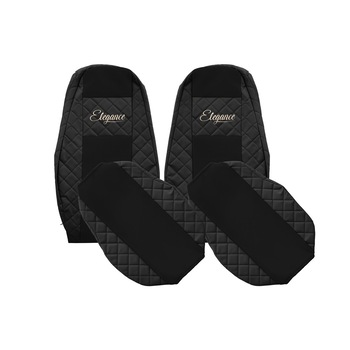 Set huse scaun Volvo FH 4 euro 6 negru productie 2013-2020 Set huse scaun Volvo FH 4 euro 6 negru productie 2013-2020