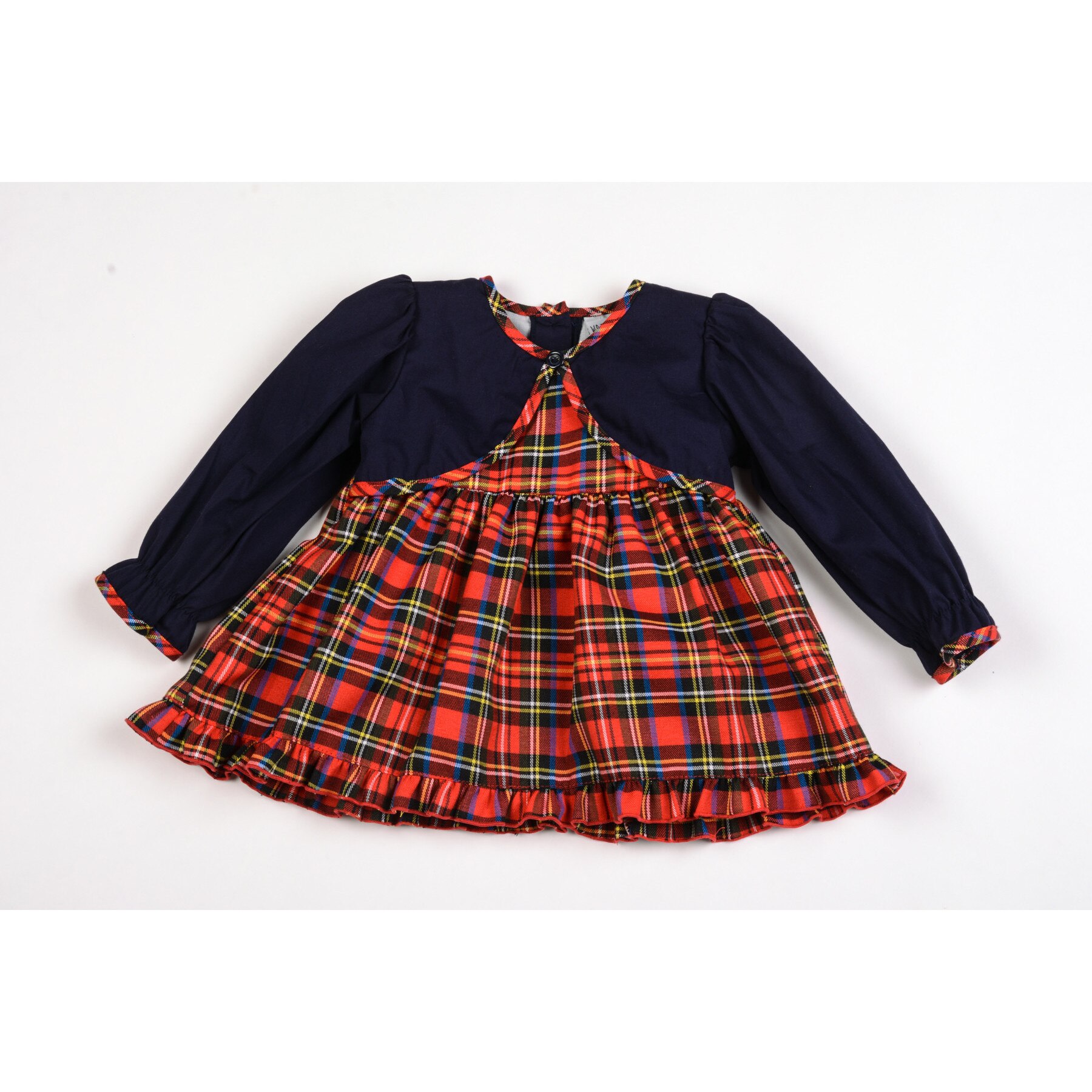 Rochita cu bolerou atasat, bumbac 100%, 6-9 luni