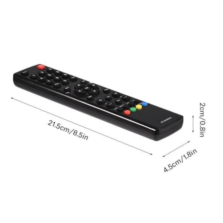 Telecomanda neagra 21.5x4.5x2 cm pentru televizor
