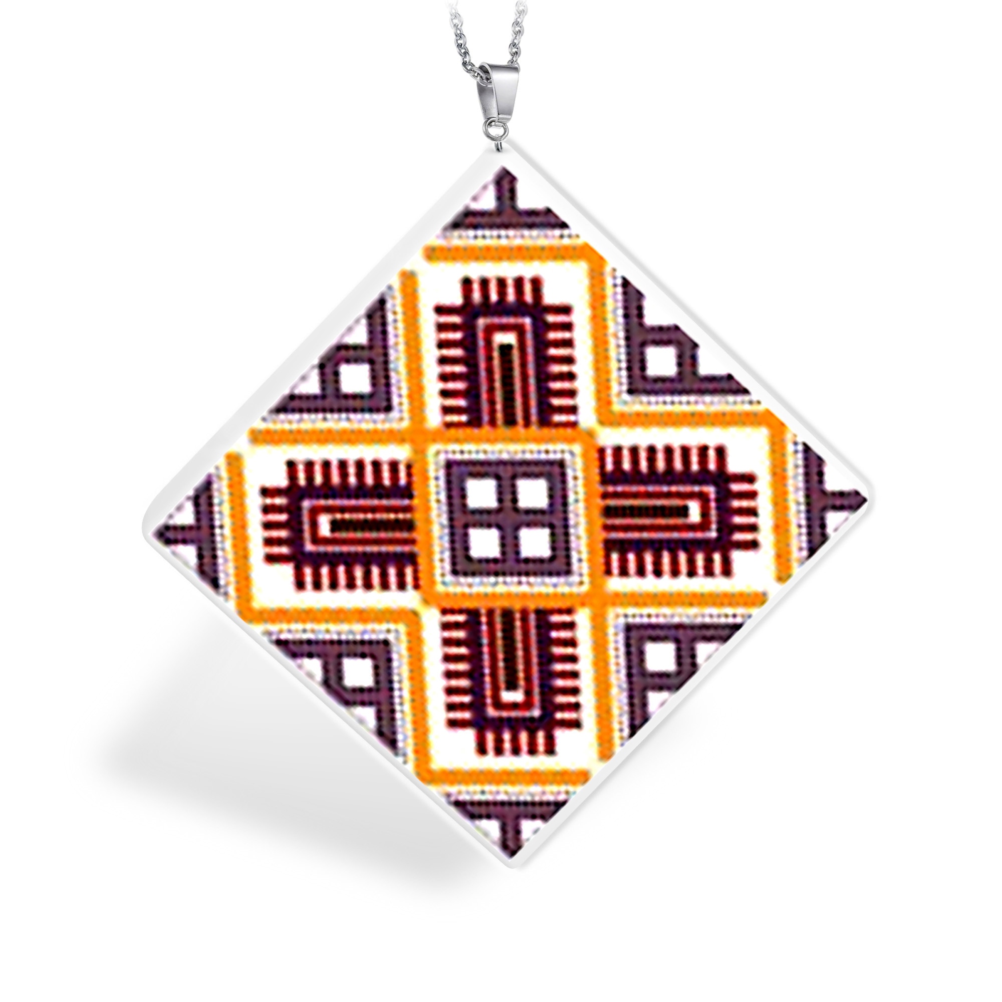 Pandantiv GANELLI din ceramica cu Motive nationale romanesti din Banat model 3