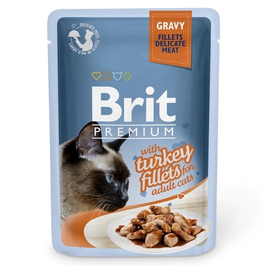 Brit Cat Delicate Turkey in Gravy 85 g