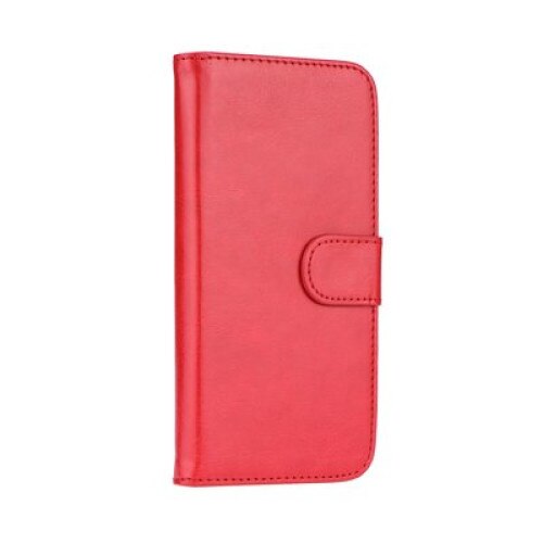 Husa protectie TWIN 2IN1 pentru iPhone 8, flip orizontal, inchidere magnetica, carcasa detasabila, Rosu