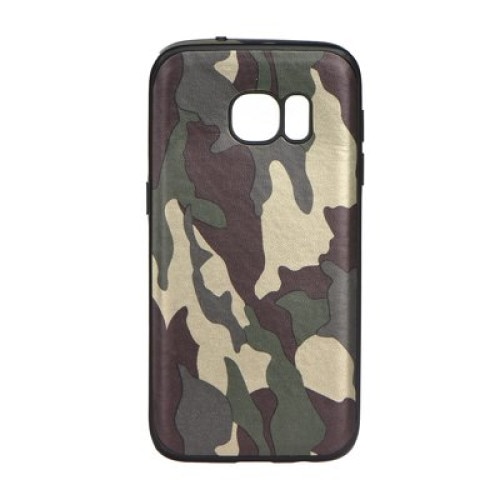 Husa protectie MORO pentru SAMSUNG GALAXY S7 (G930), model camuflaj, multicolor