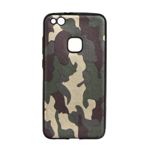 Husa protectie MORO pentru HUAWEI P10 LITE, model camuflaj, multicolor