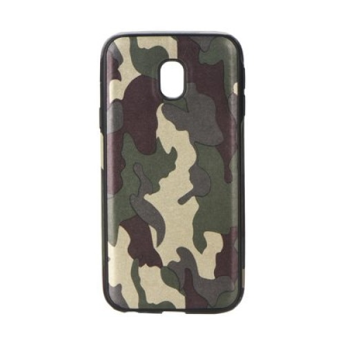 Husa protectie MORO pentru SAMSUNG GALAXY J3 2017 J330, model camuflaj, multicolor