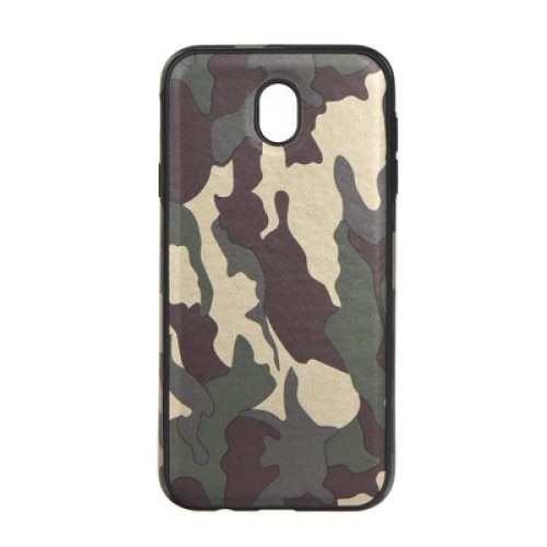 Husa protectie MORO pentru SAMSUNG GALAXY J7 2017 J730, model camuflaj, multicolor