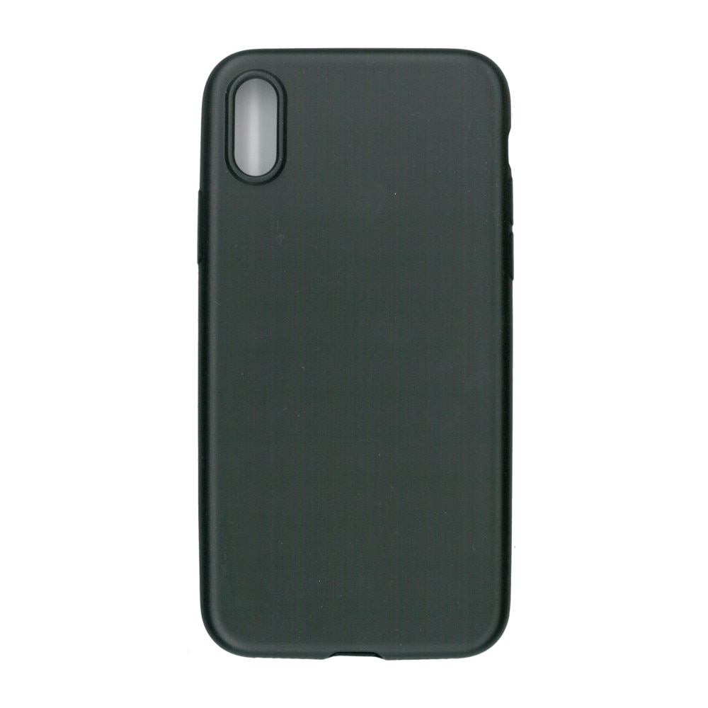 Husa din silicon mat Eurocell pentru iPhone X, negru