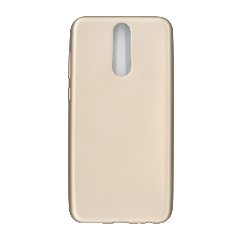 Husa din silicon mat Eurocell pentru Huawei Mate 10 Lite, auriu