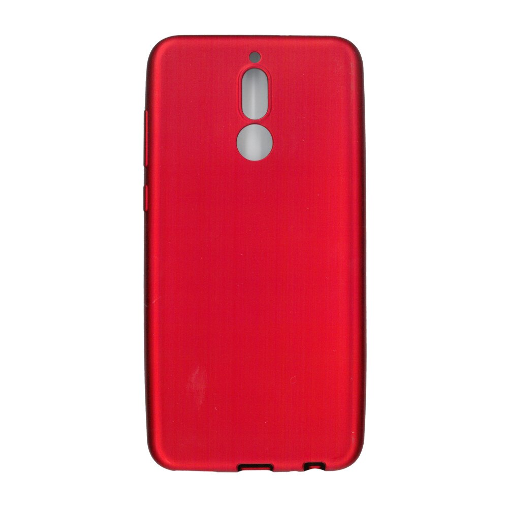 Husa din silicon mat Eurocell pentru Huawei Mate 10 Lite, rosu