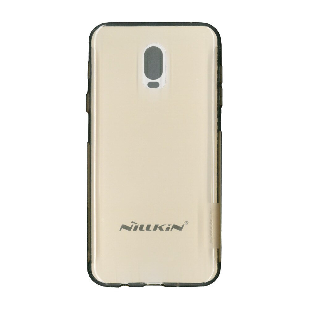 Husa din silicon Nillkin pentru Galaxy J7+, auriu transparent