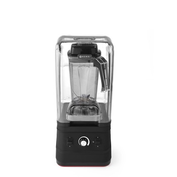 Blender profesional, capac protectie fonica, digital, cana policarbonat 2.5 lt, Hendi, viteza max 24800 rpm, 252x258x(H)547 mm Blender profesional, capac protectie fonica, digital, cana policarbonat 2.5 lt, Hendi, viteza max 24800 rpm, 252x258x(H)547 mm