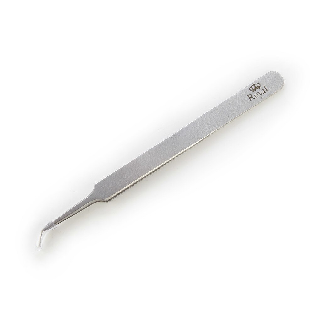 Penseta Curbata, Dot by Beauty, pentru Extensii Gene nr. 3