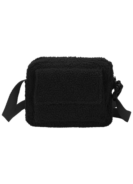 Geanta dama YANYXR 2023 lana neagra 20x15x5cm compacta