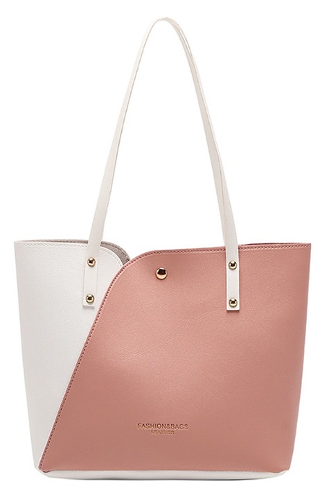 Geanta dama YANYXR piele artificiala impermeabila neagra 40x30cm