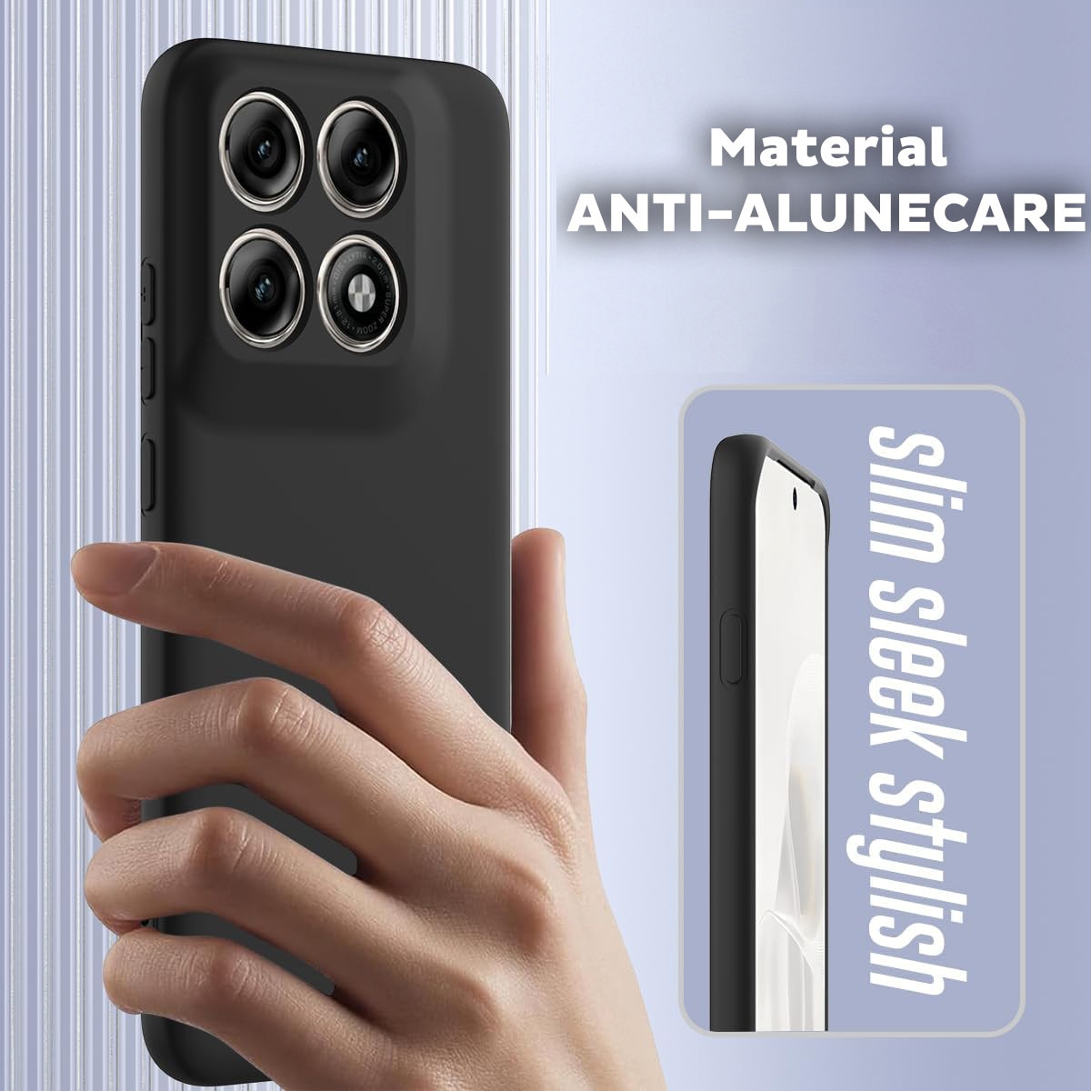 Husa pentru Honor 600 Pro Daden® Silicon SoftFlex, Ultra Slim, Protectie sporita, Interior de microfibra, Verde menta