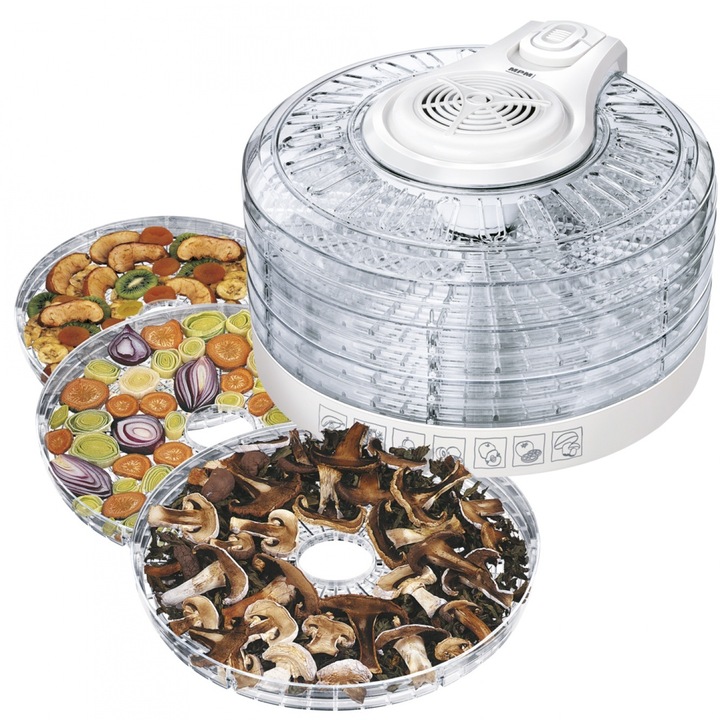 MPM MSG-02 Aszalógép, 400W, 33cm, 5 tálca