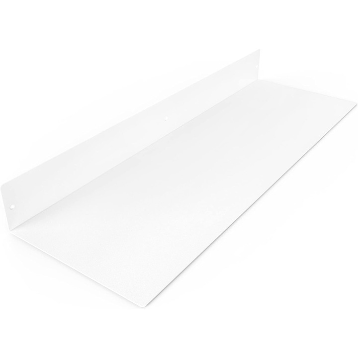 Бял алуминиев рафт 30x12x3.3cm, капацитет 20kg