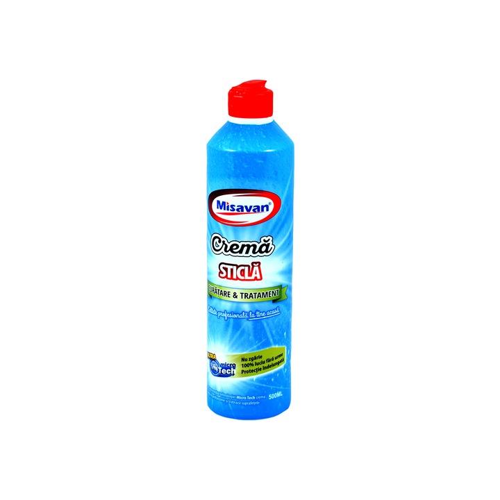 Crema curatat si tratament sticla Misavan, 550 ml