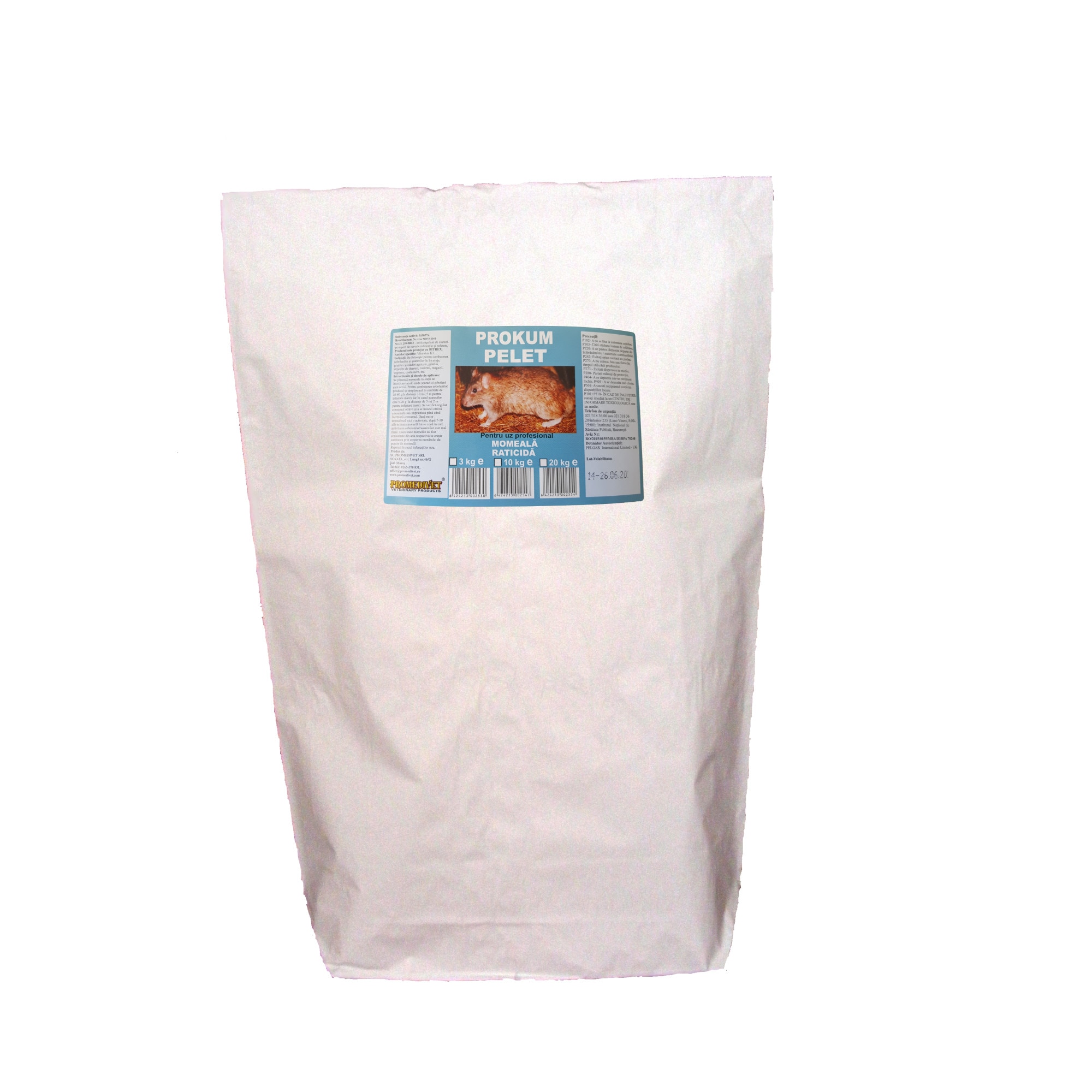 Rodenticid Prokum Pelet 10 kg