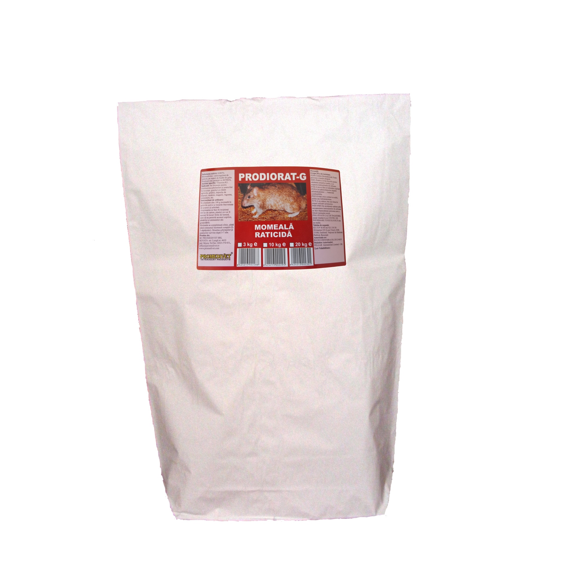 Grau Rodenticid Prodiorat G 10 kg