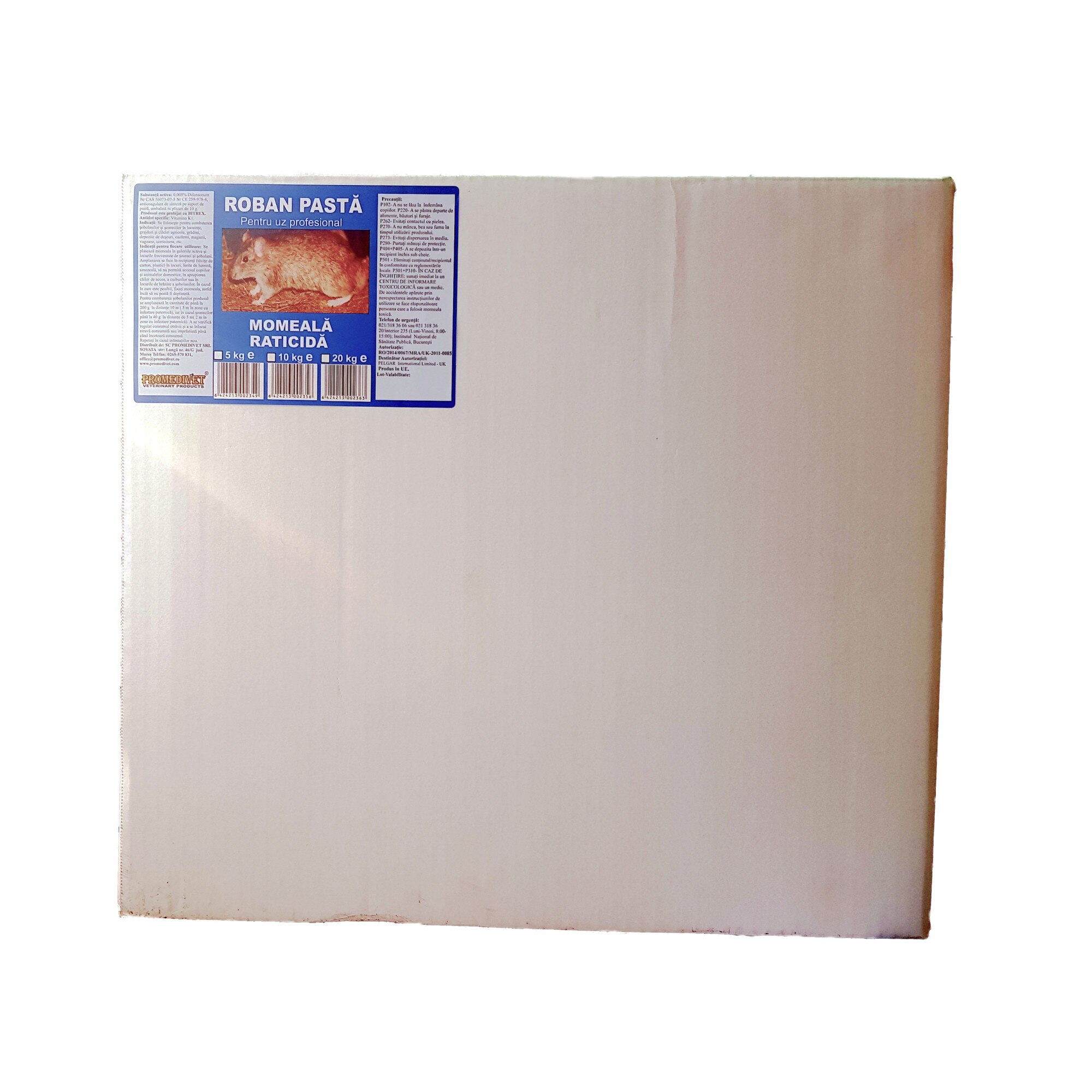 Rodenticid Roban Pasta 20 kg