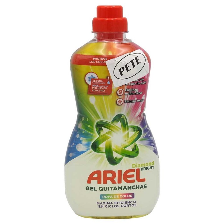 Solutie pentru Pete, Ariel, Gel 800 ml Rufe Color