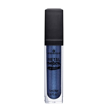 Luciu de buze Essence Metal Shock 01 Belladonna, 5 ml Luciu de buze Essence Metal Shock 01 Belladonna, 5 ml