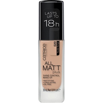 Fond de ten Catrice All Matt Plus 020 Nude Beige, 30 ml Fond de ten Catrice All Matt Plus 020 Nude Beige, 30 ml