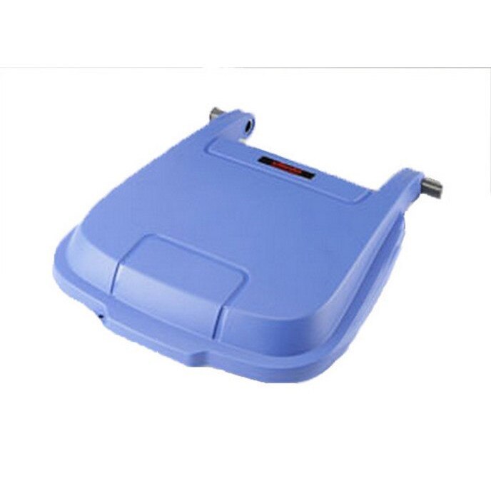 Capac cos de gunoi Vileda Atlas, Plastic, 59x44x11 cm, Albastru