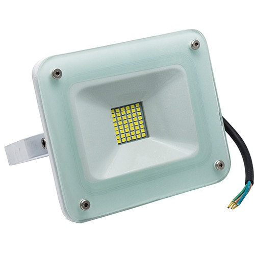 Proiector LED slim exterior 30W lumina alb rece 6500K