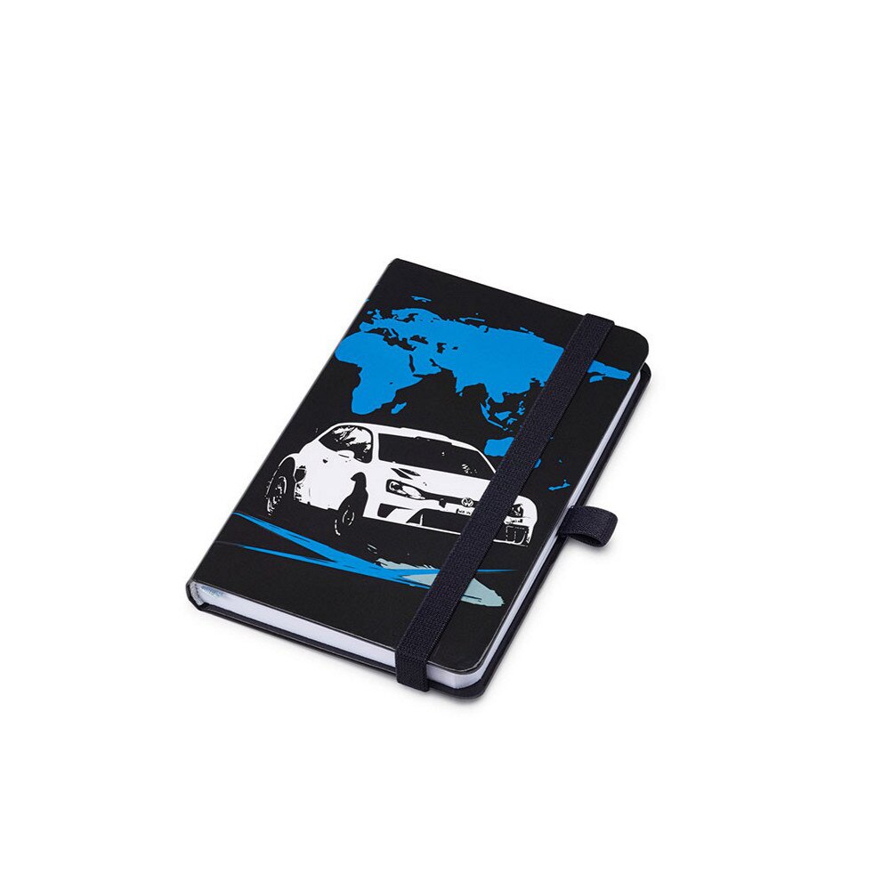 Caiet Notite A6 ,Polo WRC, Volkswagen, Albastru