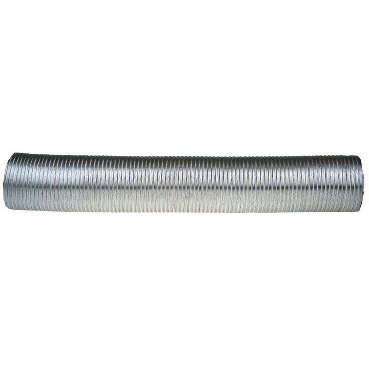 Tub flexibil de evacuare aer din aluminiu 127 mm, lungime 3 m, Universal