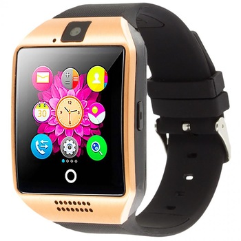 Ceas Smartwatch M Star Quantum18, Bluethoot, Camera Video, Anti Amprenta, Social Media, Gold Ceas Smartwatch M Star Quantum18, Bluethoot, Camera Video, Anti Amprenta, Social Media, Gold