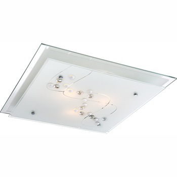 Plafoniera BALLERINA I AP-51907-6, 3 x E27, ILLU, 60W, Alb, Satinat, Cromat Plafoniera BALLERINA I AP-51907-6, 3 x E27, ILLU, 60W, Alb, Satinat, Cromat