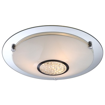 Plafoniera Edera Globo, 48339-3, Crom, 3xE27 Plafoniera Edera Globo, 48339-3, Crom, 3xE27