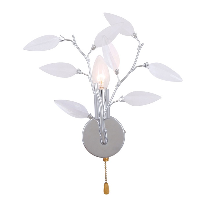 Aplica Vida Globo, 63160-1W, Crom, 1xE14