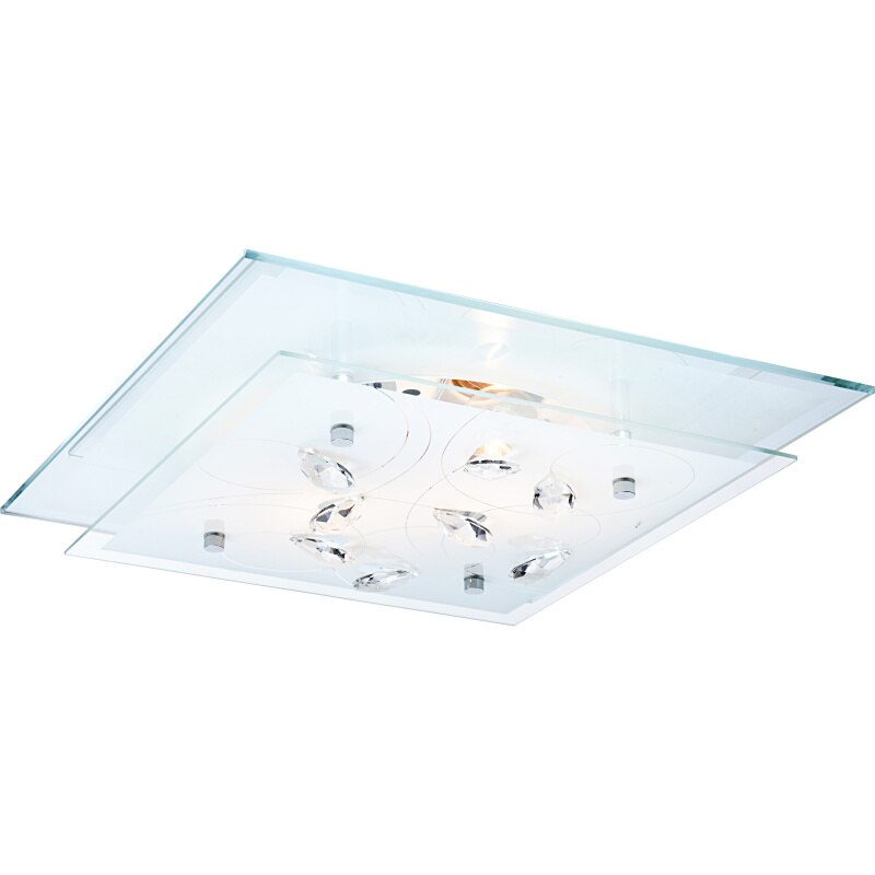 Aplica Jasmina Globo, 40408-2, Crom, 2xE27