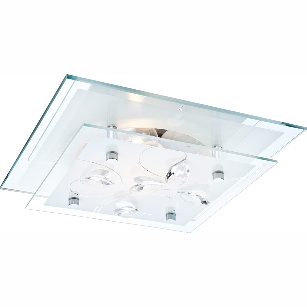 Plafoniera JASMINA AP-59591, 1 x E27, 60W, Cromat