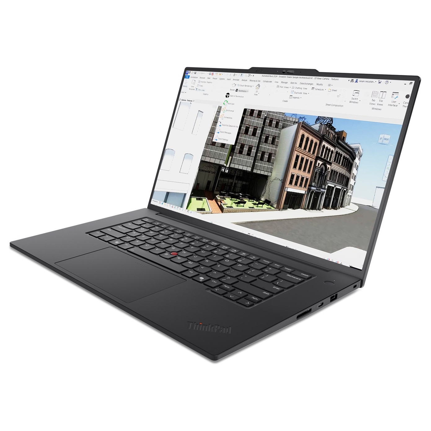 Laptop Lenovo ThinkPad T1g G8, 16" WUXGA, Intel® Core™ Ultra 7 255H pana la 5.1 GHz, 32 GB RAM LPDDR5x 7467, 1 TB SSD, NVIDIA® GeForce® RTX 5060 8 GB, Windows 11 Pro, Black 1 TB
