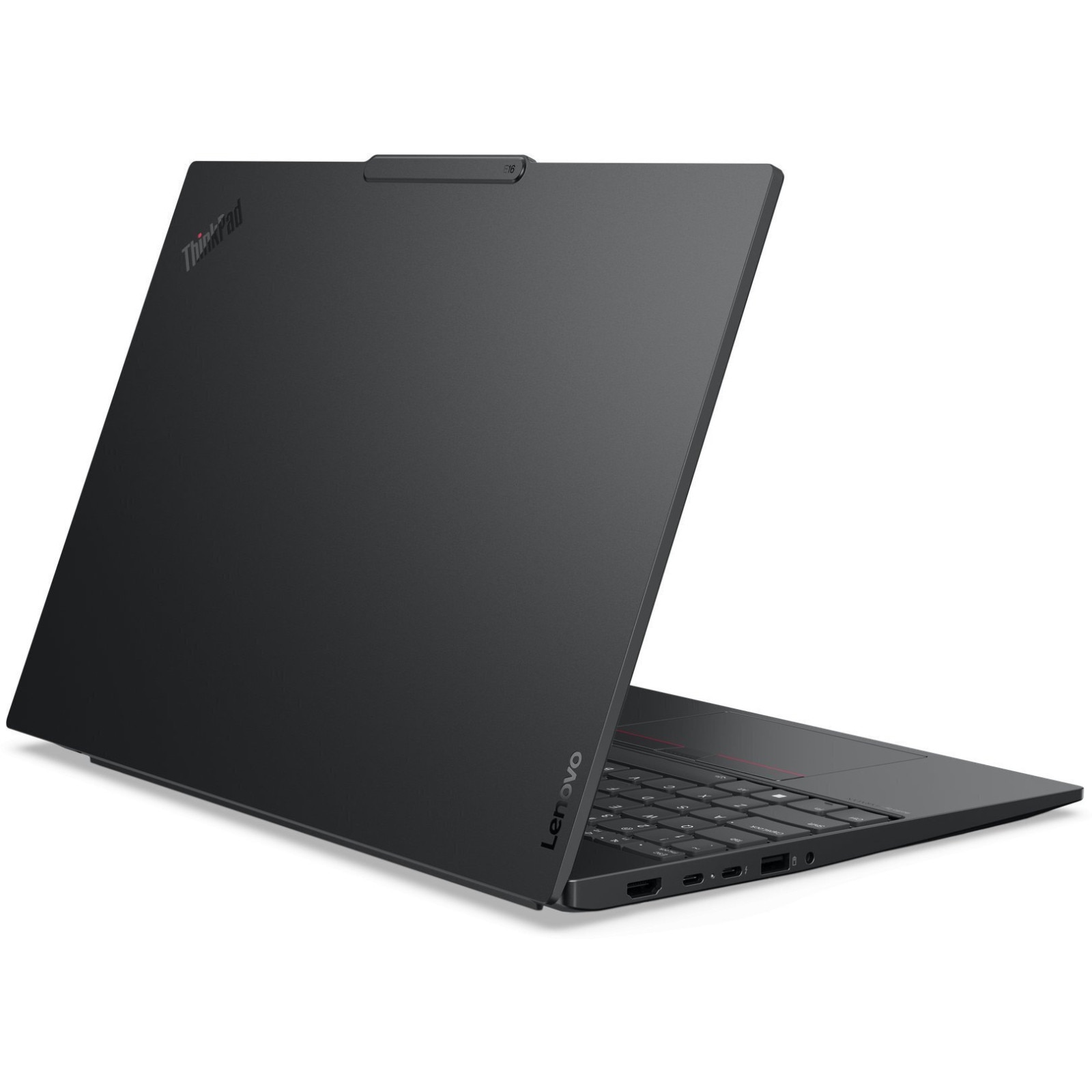 Laptop Lenovo ThinkPad E16 G3, 16" WUXGA, Intel® Core™ Ultra 7 256V pana la 4.8 GHz, 16 GB RAM LPDDR5x 8533, 512 GB SSD, Intel Arc Graphics, Windows 11 Pro, Black 512 GB