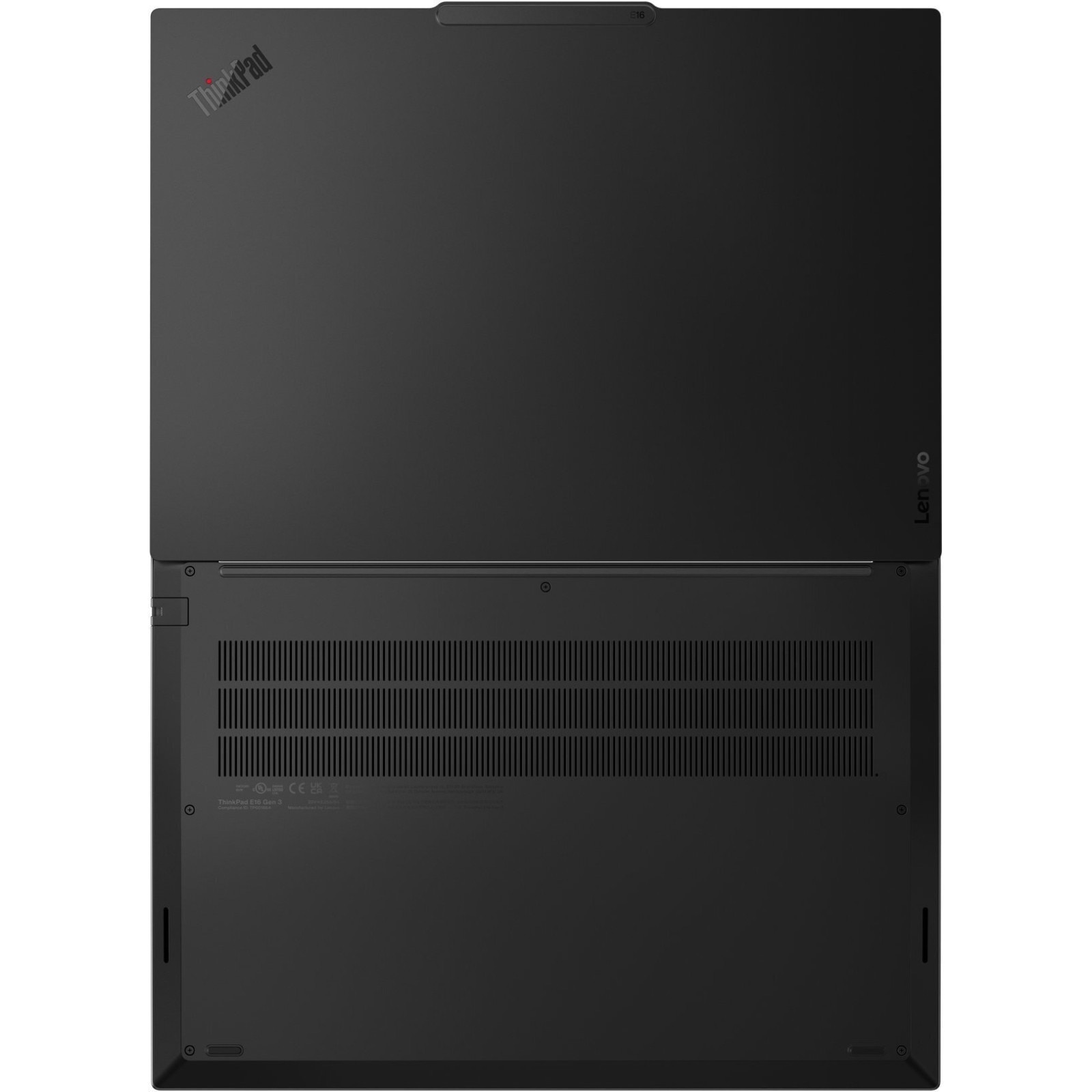 Laptop Lenovo ThinkPad E16 G3, 16" WUXGA, Intel® Core™ Ultra 7 256V pana la 4.8 GHz, 16 GB RAM LPDDR5x 8533, 512 GB SSD, Intel Arc Graphics, Windows 11 Pro, Black 512 GB