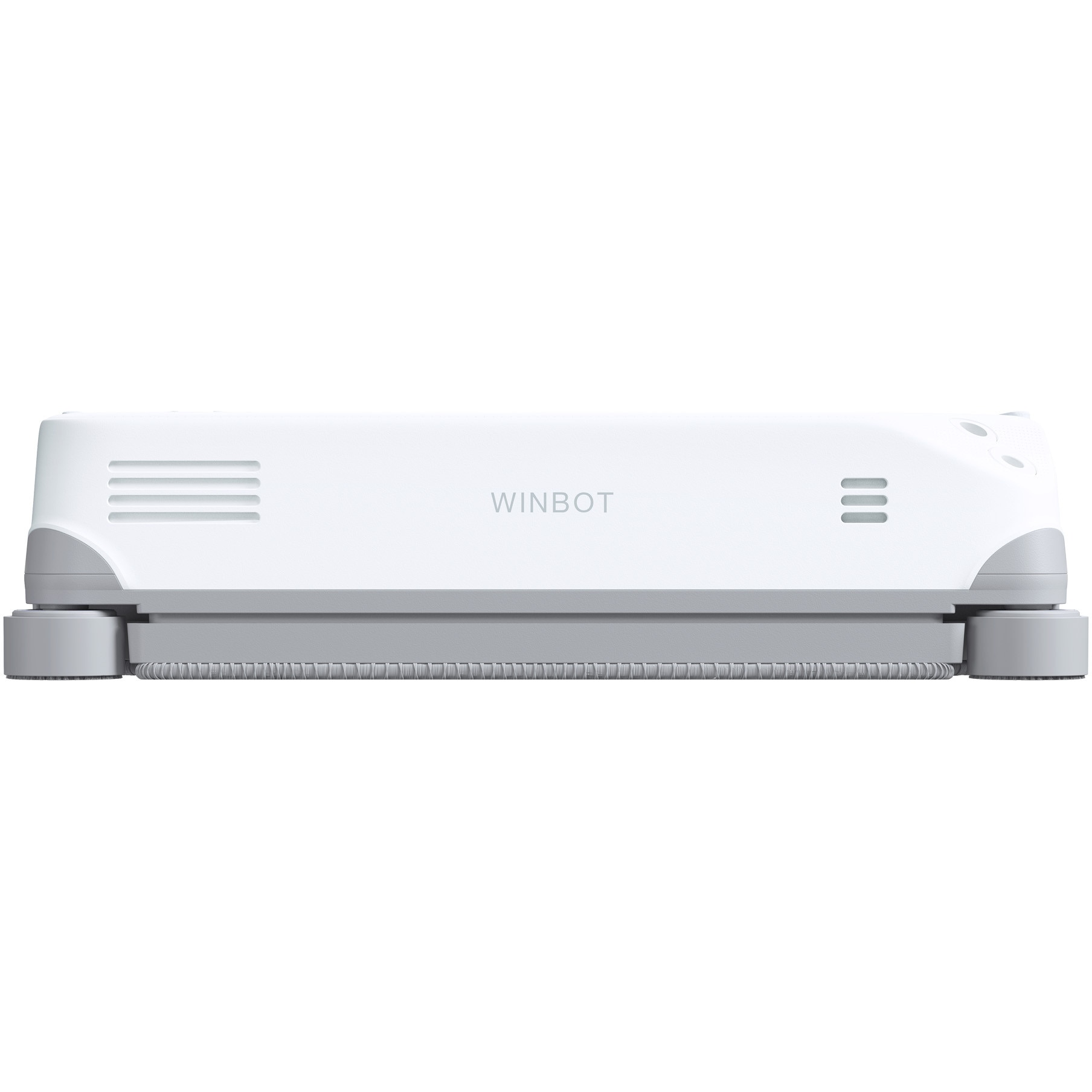 Robot de curatat geamuri WINBOT MINI 2 Ecovacs, tehnologie WIN-SLAM 4.0, putere de aspirare 3200 Pa, pad microfibra, rezervor 60ml, 4 moduri de curatare, alb/gri
