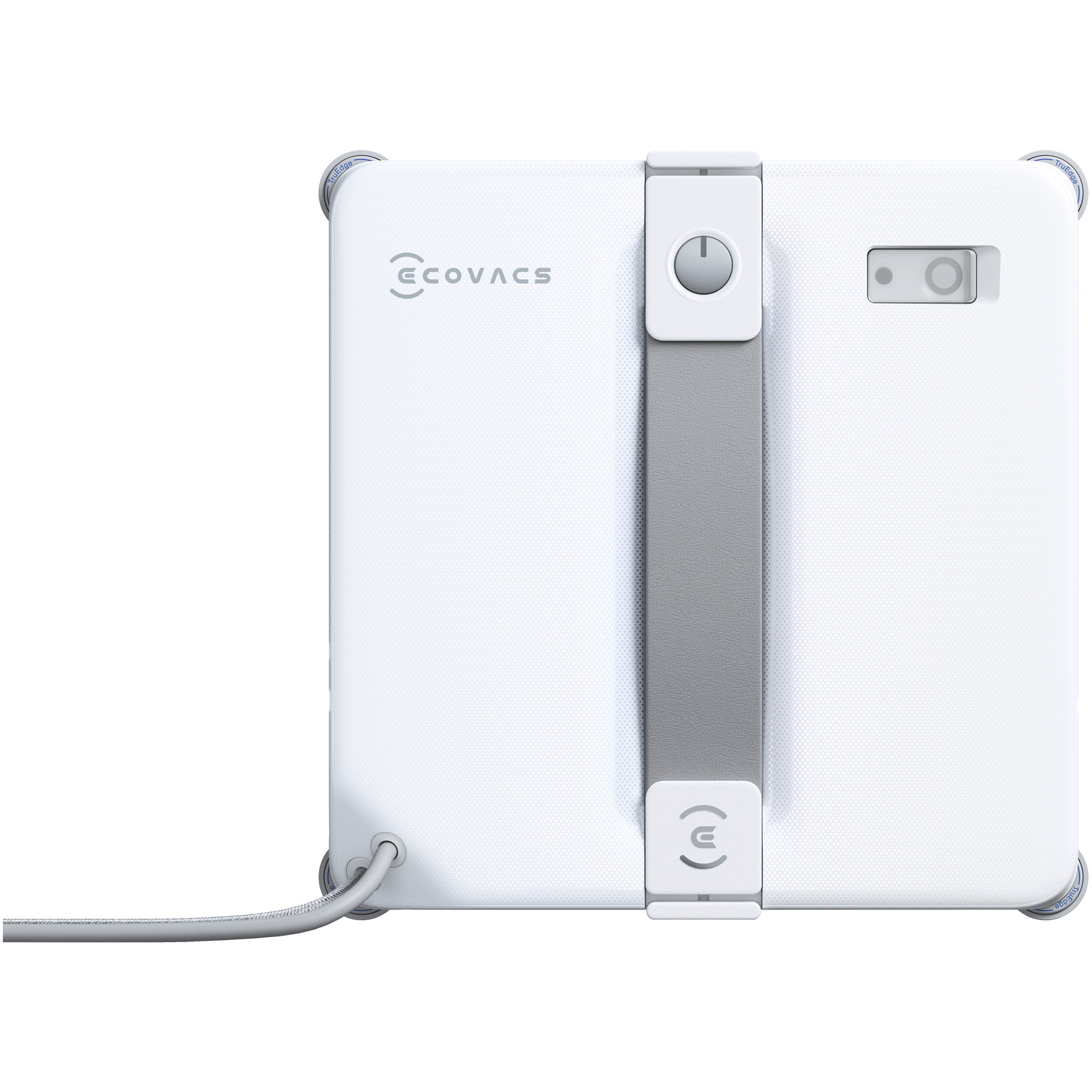 Robot de curatat geamuri WINBOT MINI 2 Ecovacs, tehnologie WIN-SLAM 4.0, putere de aspirare 3200 Pa, pad microfibra, rezervor 60ml, 4 moduri de curatare, alb/gri