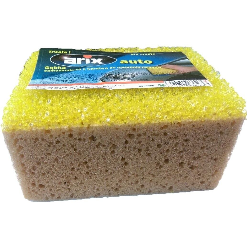 Burete auto ARIX, 14x10 cm, Galben