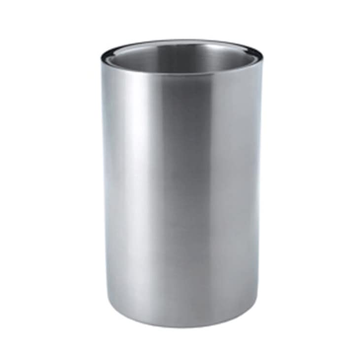 Rozsdamentes acél borhűtő 18x12cm