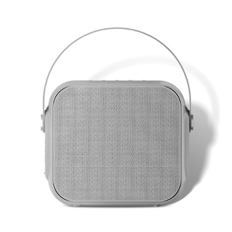 Boxa portabila Rockspace Mutone, Bluetooth 4.2, SD TF Card, AUX, Microfon, Gri